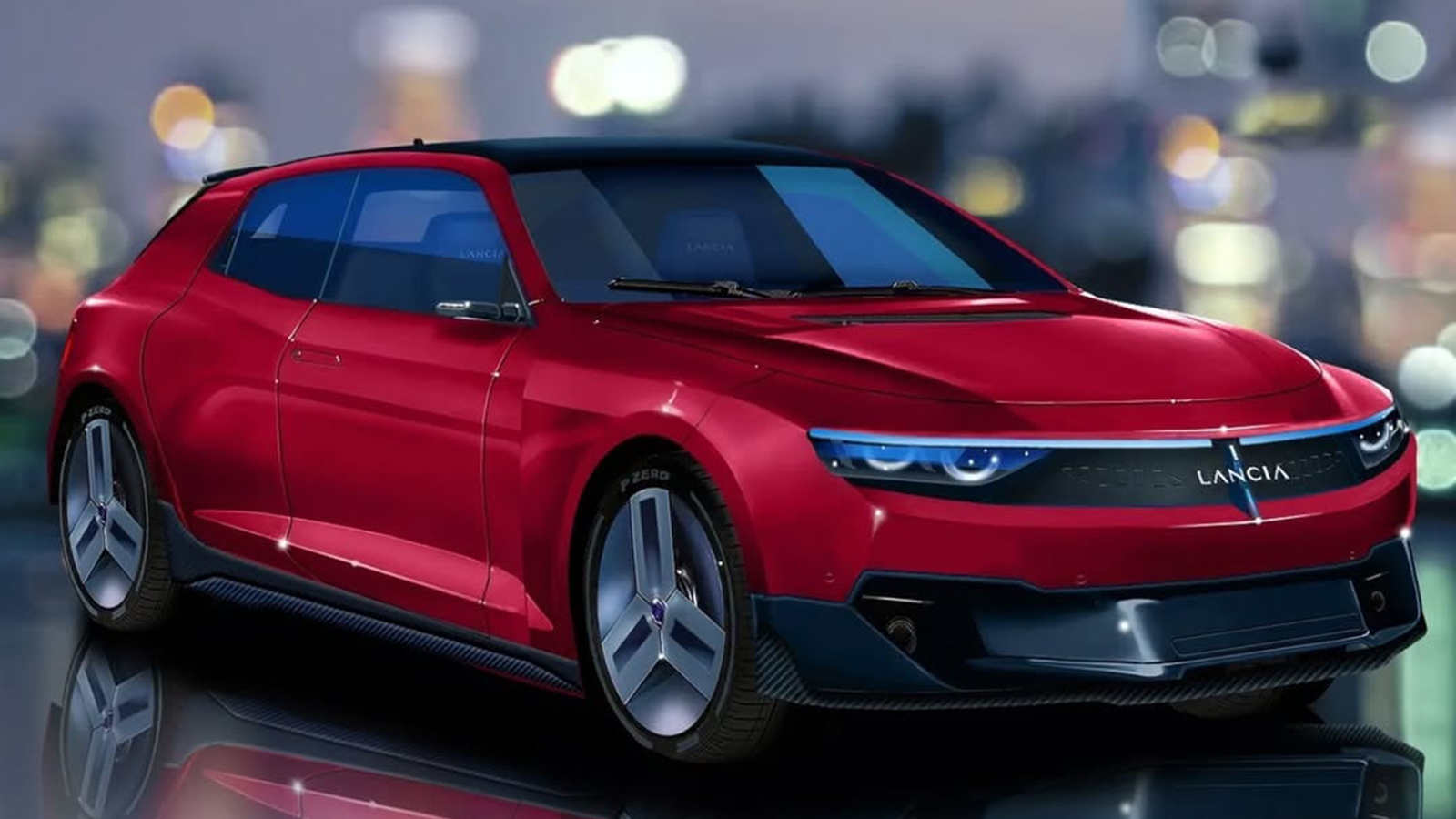 Το σχέδιο είναι ανεξάρτητο της Lancia και προέρχεται από τον σχεδιαστή tda_automotive.

